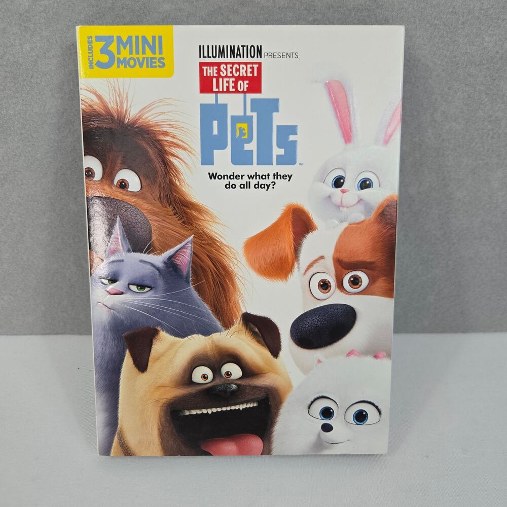 The Secret Life of Pets: 3 Mini-Movie Collection (Widescreen 2016 DVD)